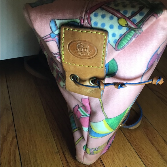 Vintage Dooney & Bourke Beach Themed Handbag - Picture 11 of 16